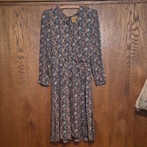 Psychedelic Silk Dress